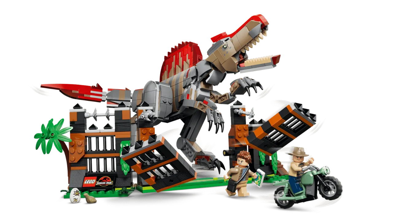Spinosaurus Dinosaur Escape, Lego Jurassic World Collection 820 Pieces, 77982