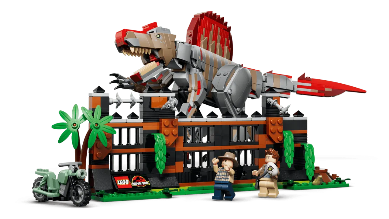 Spinosaurus Dinosaur Escape, Lego Jurassic World Collection 820 Pieces, 77982