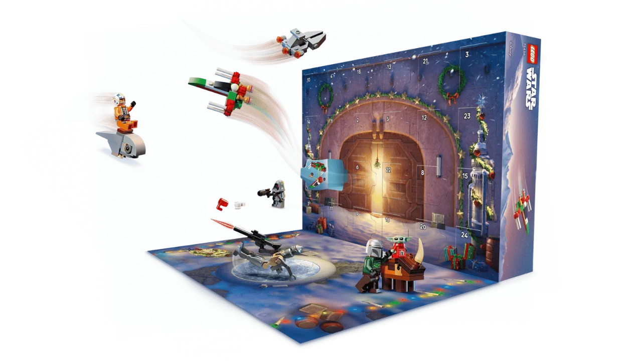 Star Wars Advent Calendar 2026, Lego Star Wars Collection 293 Pieces, 75456