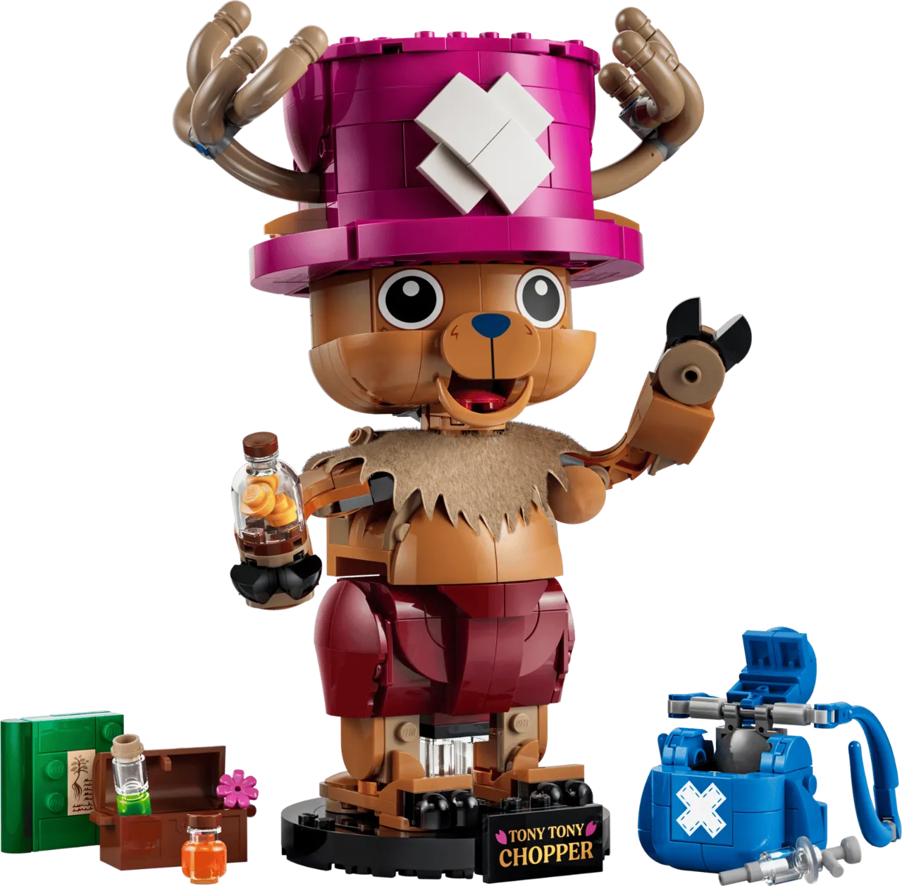 Tony Tony Chopper Buildable Figure, Lego One Piece Collection 577 Pieces, 75643
