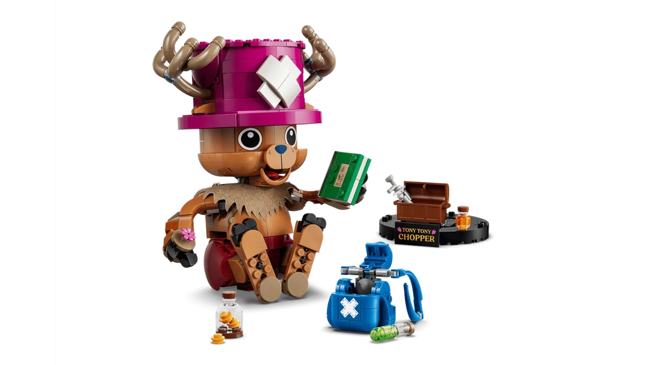 Tony Tony Chopper Buildable Figure, Lego One Piece Collection 577 Pieces, 75643