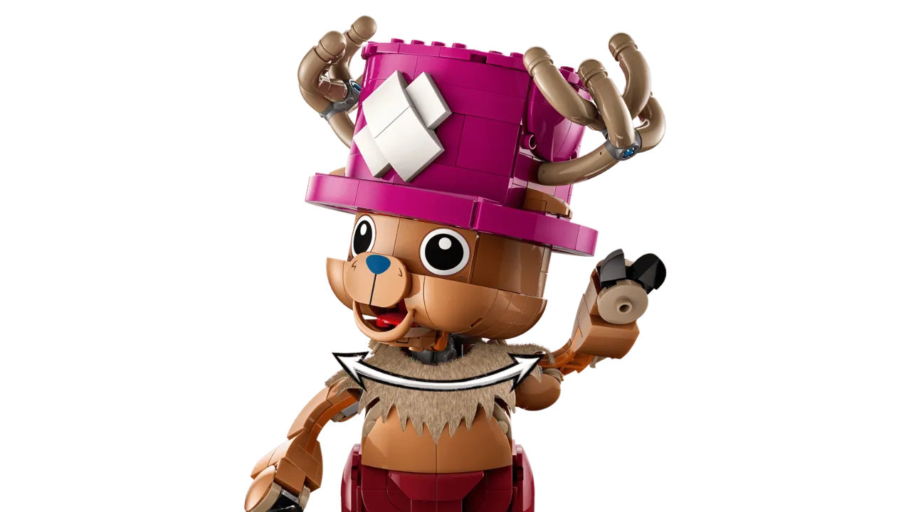Tony Tony Chopper Buildable Figure, Lego One Piece Collection 577 Pieces, 75643