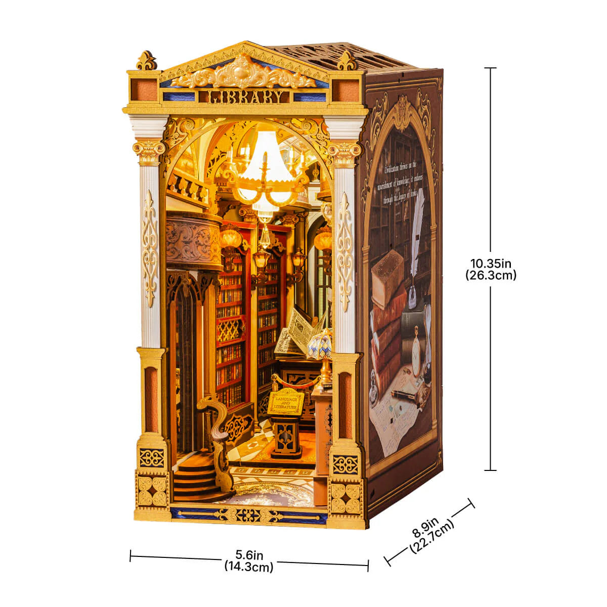 DIY Book Nook: Library of Wonders TGB16, Rolife