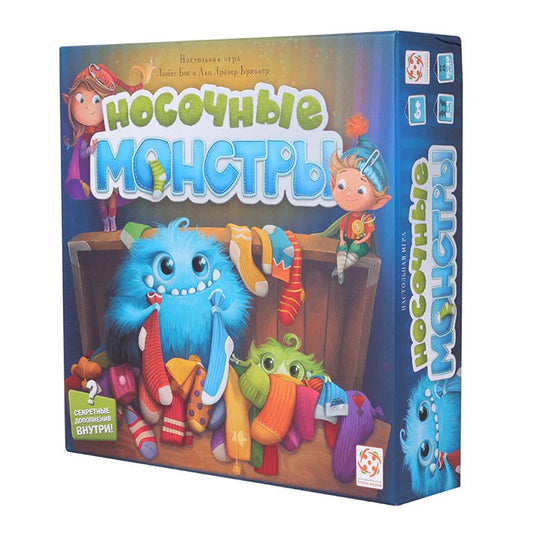 Настольная игра: Носочные монстры. Мир Хобби