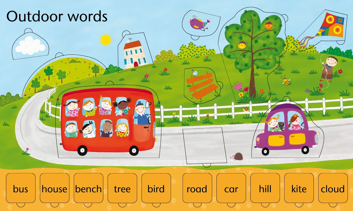 Lift-the-Flap Word Book, Usborne