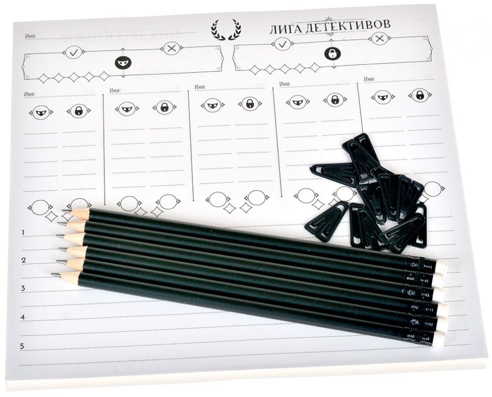 Настольная игра: Лига детективов, Новые миры. Мир Хобби