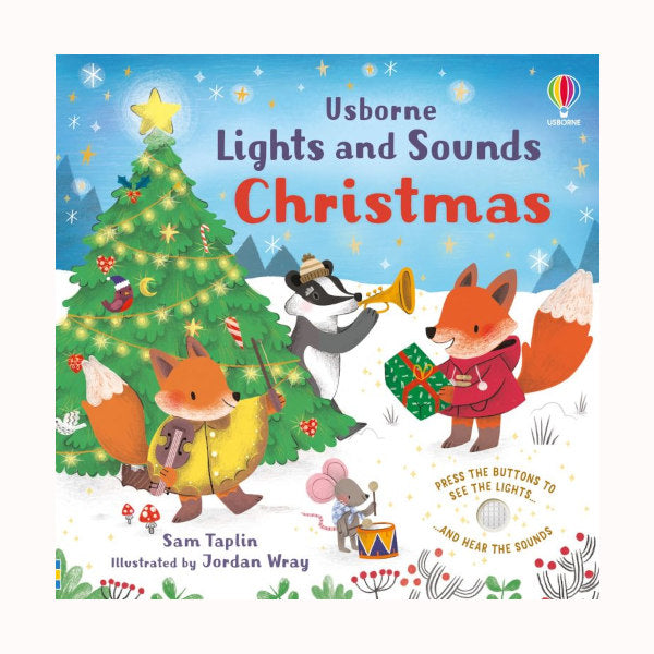 Sensory book: Lights And Sounds Christmas, Usborne