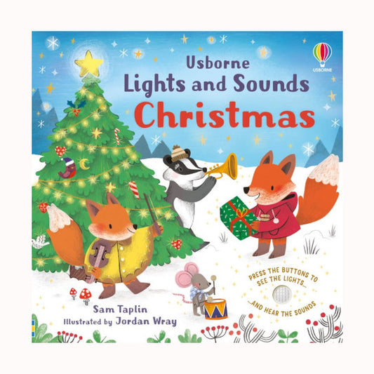 Sensory book: Lights And Sounds Christmas, Usborne