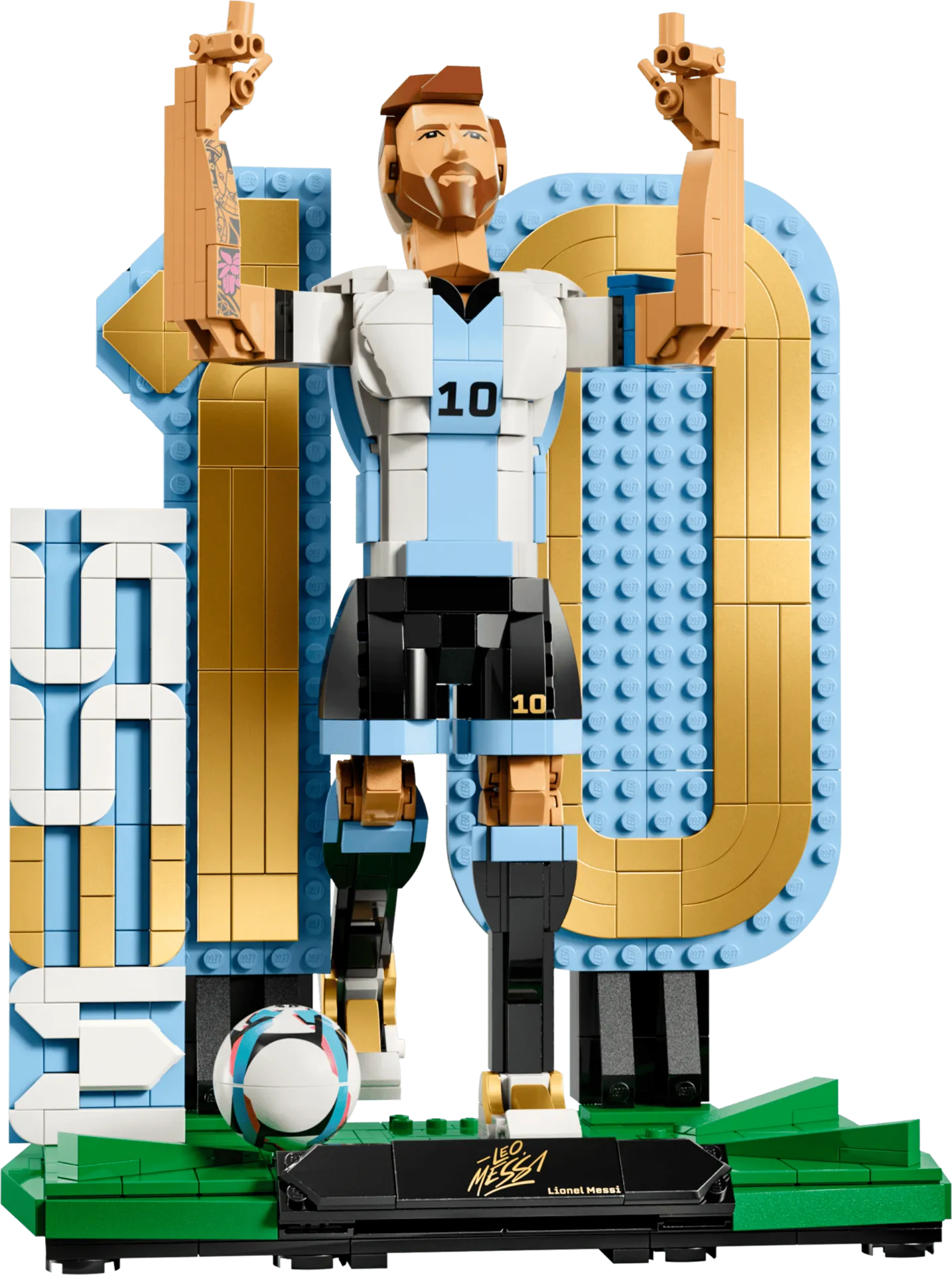 Lionel Messi – Soccer Legend 43015, Lego Editions