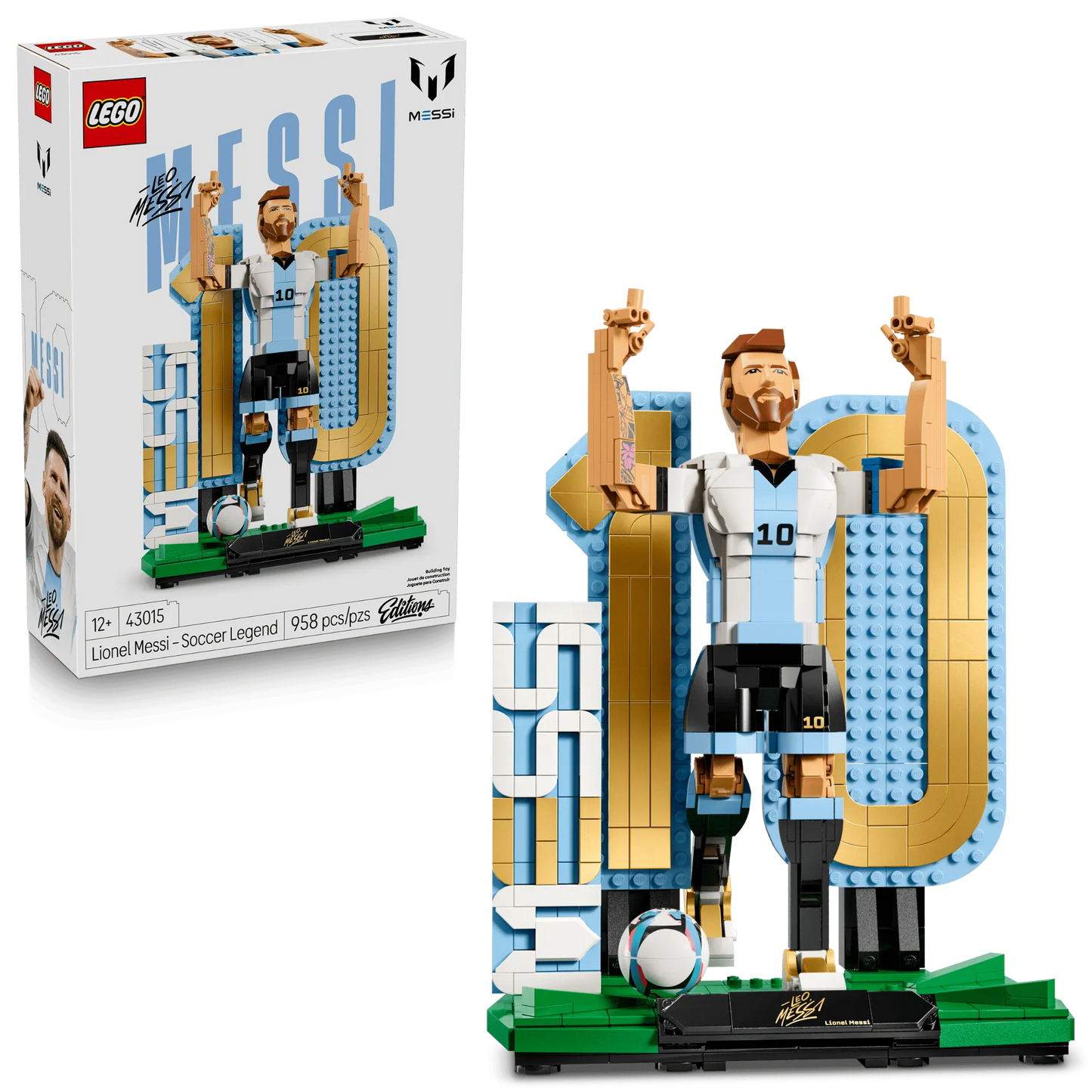 Lionel Messi – Soccer Legend 43015, Lego Editions