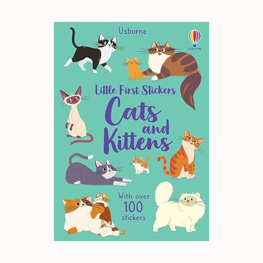 Little First Stickers Cats And Kittens, Usborne