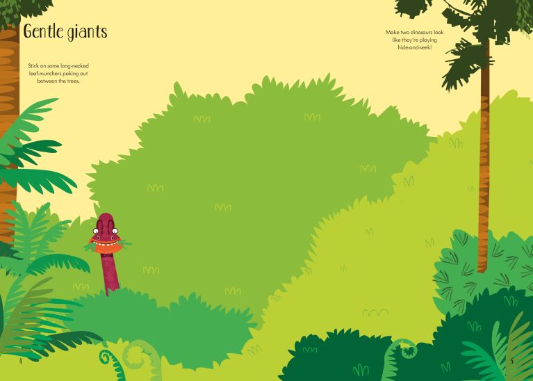 Little first stickers: Dinosaurs, Usborne