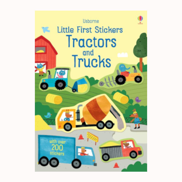 Little First Stickers Tractors And Trucks, Usborne