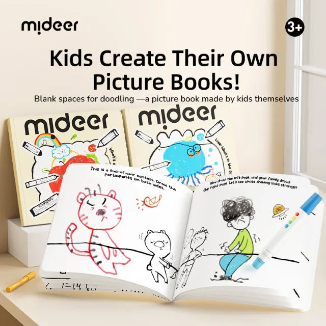 Little World, Imagine and Create Sketchbook for Kids 3+