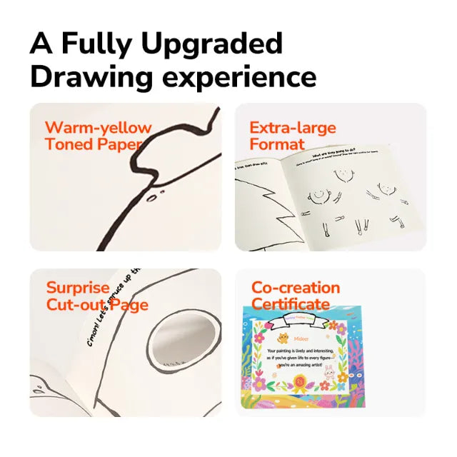 Little World, Imagine and Create Sketchbook for Kids 3+