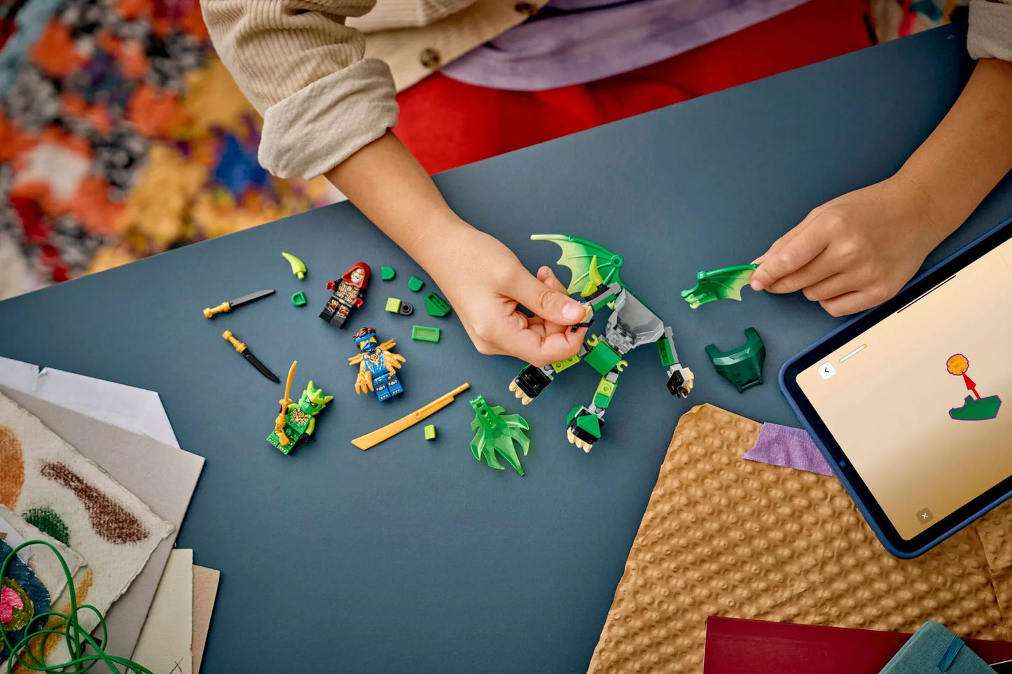 Lloyds Dragon Mech Battle Pack 71862, Lego NINJAGO