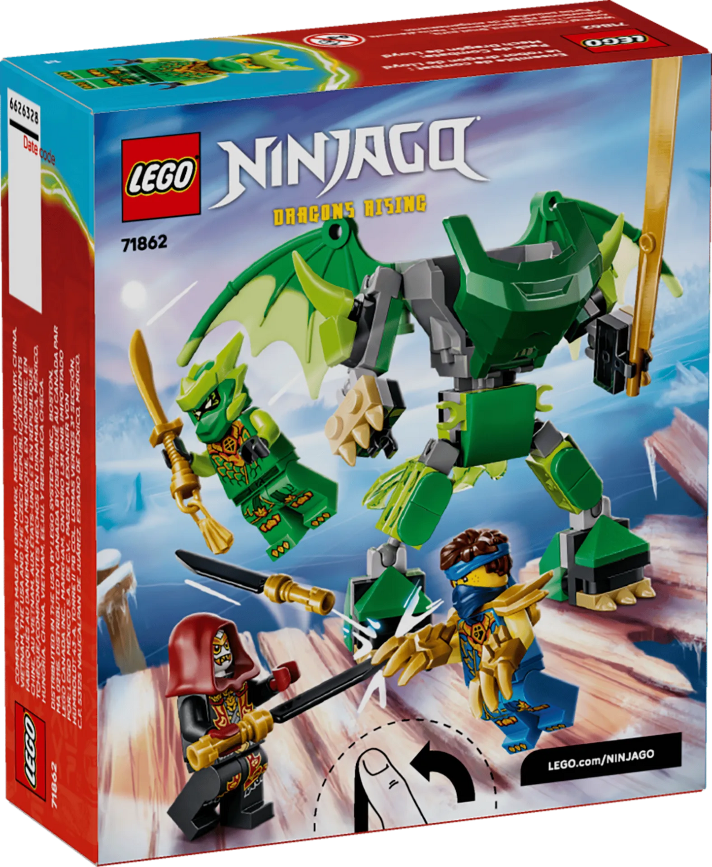 Lloyds Dragon Mech Battle Pack 71862, Lego NINJAGO