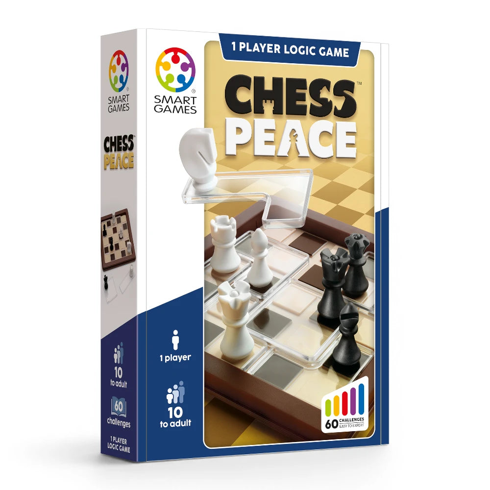 Logic Game 10+: Chess Peace 60 Challenges, SmartGames