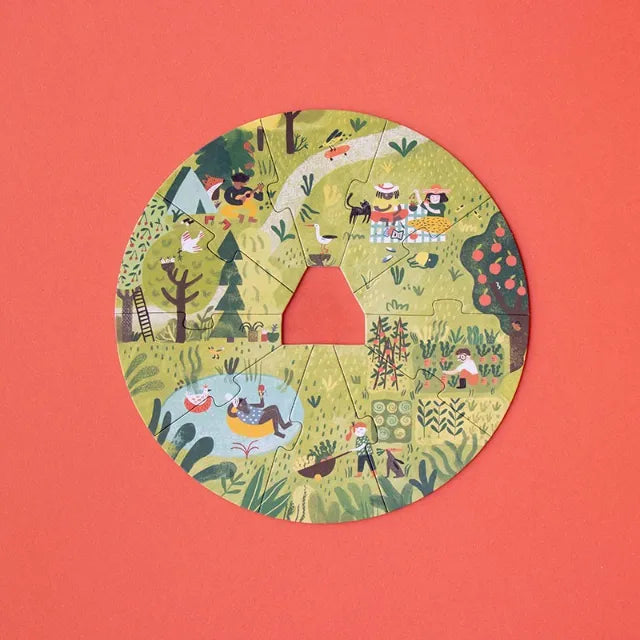 Set of puzzles: A home for nature 4 puzzles x 10 pcs, LONDJI