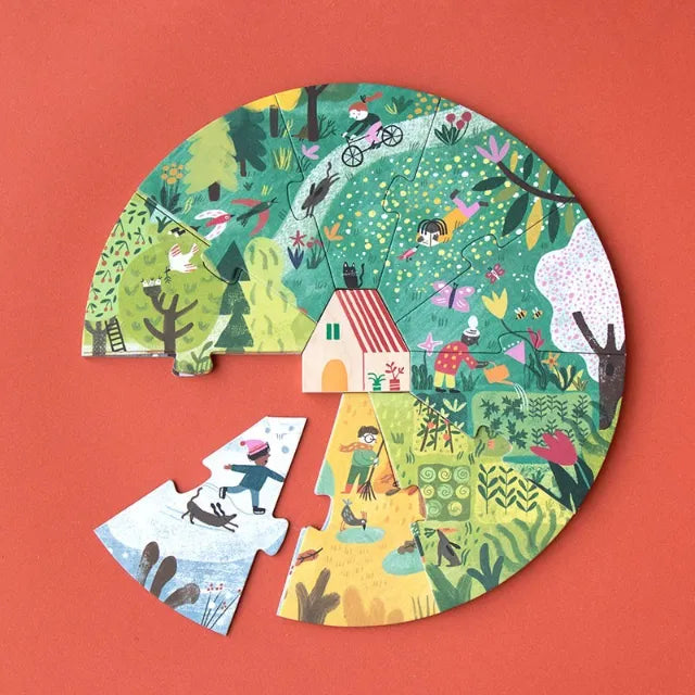 Set of puzzles: A home for nature 4 puzzles x 10 pcs, LONDJI