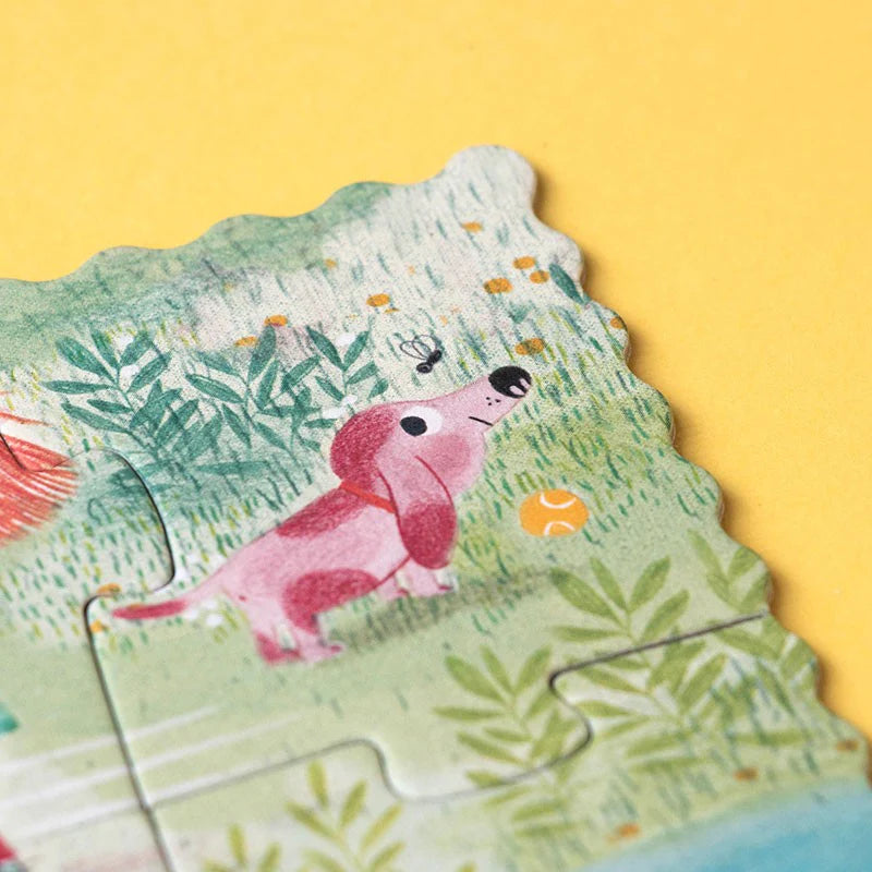 Reversible pocket puzzle: Cats & Dogs 24 pcs, LONDJI