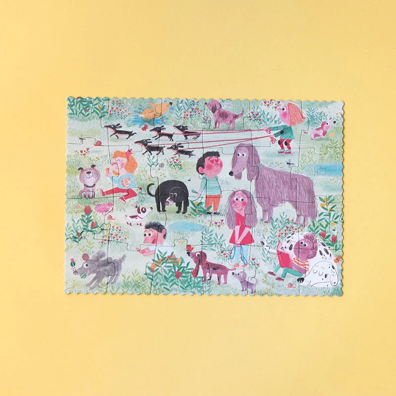 Reversible pocket puzzle: Cats & Dogs 24 pcs, LONDJI