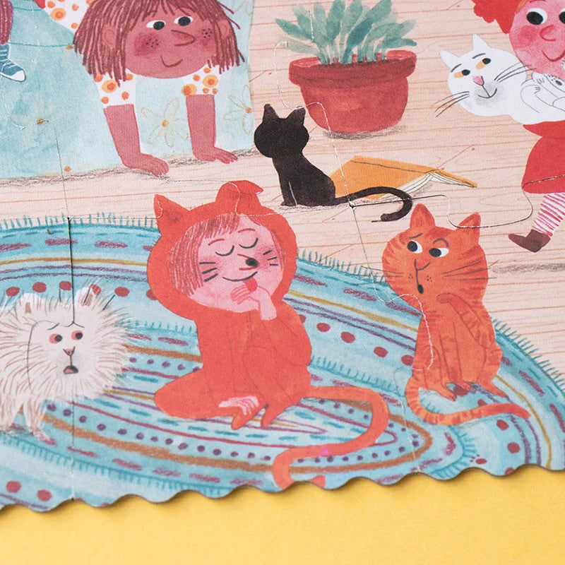 Reversible pocket puzzle: Cats & Dogs 24 pcs, LONDJI