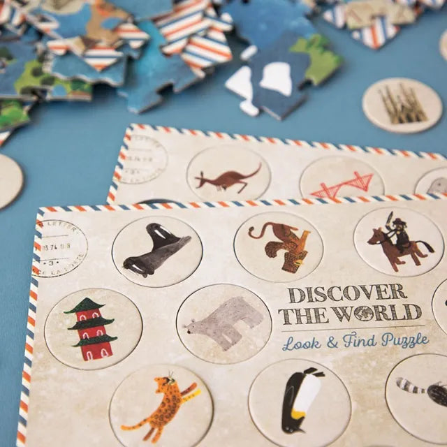 Discover the World: 200 κομμάτια, Παζλ για παιδιά 7+