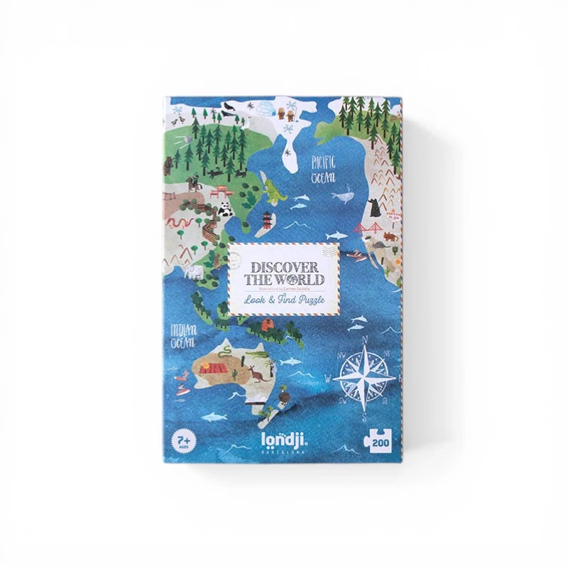 Discover the World: 200 κομμάτια, Παζλ για παιδιά 7+