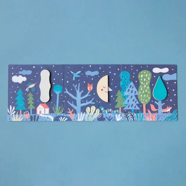 Set of first puzzles: Imagine, LONDJI