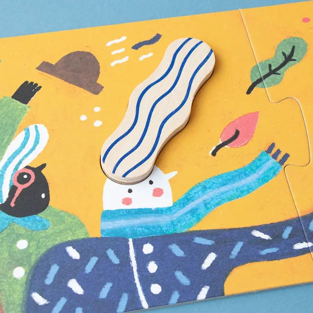 Set of first puzzles: Imagine, LONDJI