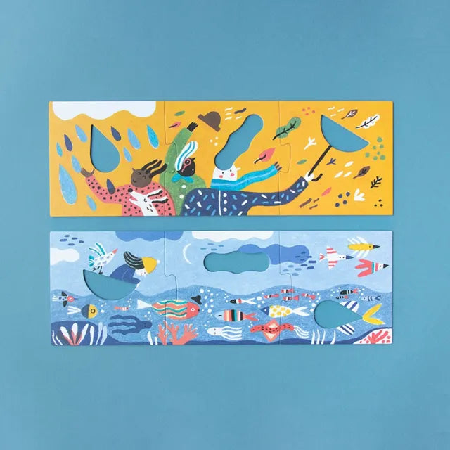 Set of first puzzles: Imagine, LONDJI