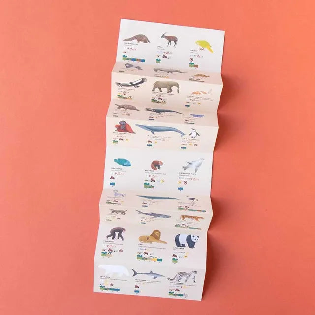 Puzzle: Life threatened animals in the world 200 pcs, LONDJI