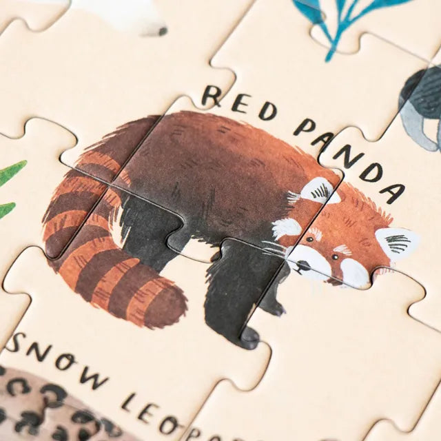 Puzzle: Life threatened animals in the world 200 pcs, LONDJI