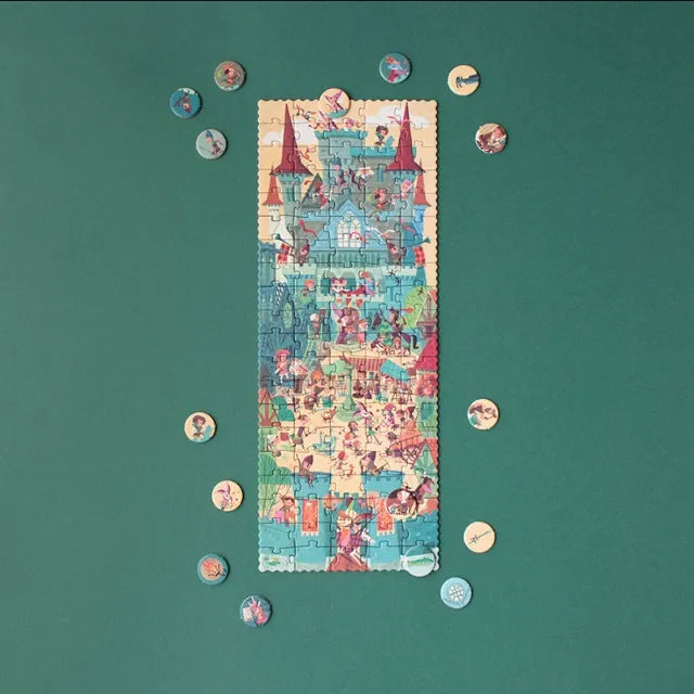 Look & find pocket puzzle: Castle 100 pcs, LONDJI