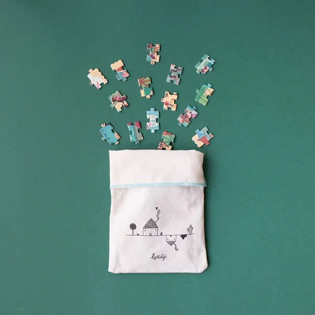 Look & find pocket puzzle: Castle 100 pcs, LONDJI