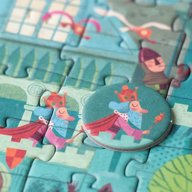 Look & find pocket puzzle: Castle 100 pcs, LONDJI