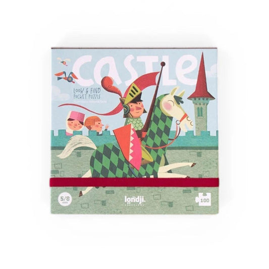 Look & find pocket puzzle: Castle 100 pcs, LONDJI
