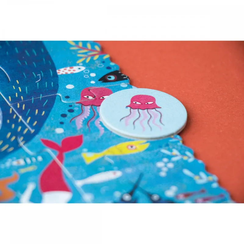 Look & find pocket puzzle: My little Ocean 24 pcs, LONDJI