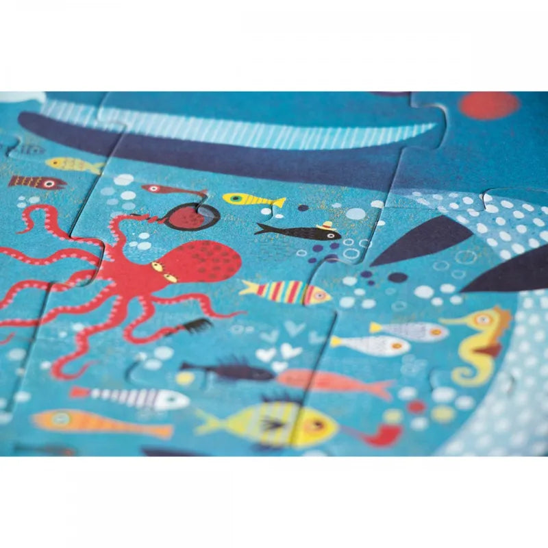 Look & find pocket puzzle: My little Ocean 24 pcs, LONDJI