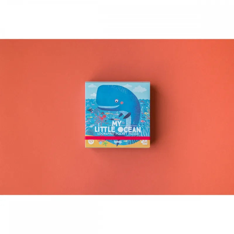 Look & find pocket puzzle: My little Ocean 24 pcs, LONDJI