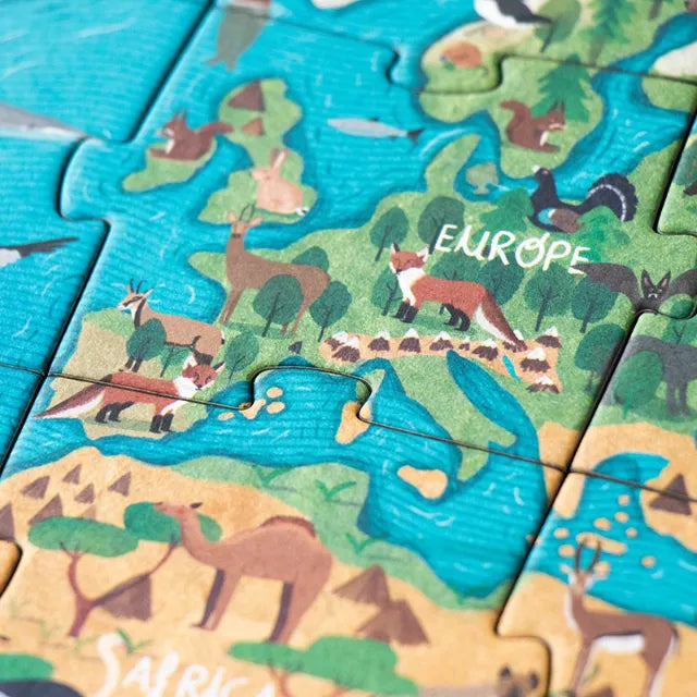 Look & find puzzle: Animal planet 70 pcs, LONDJI