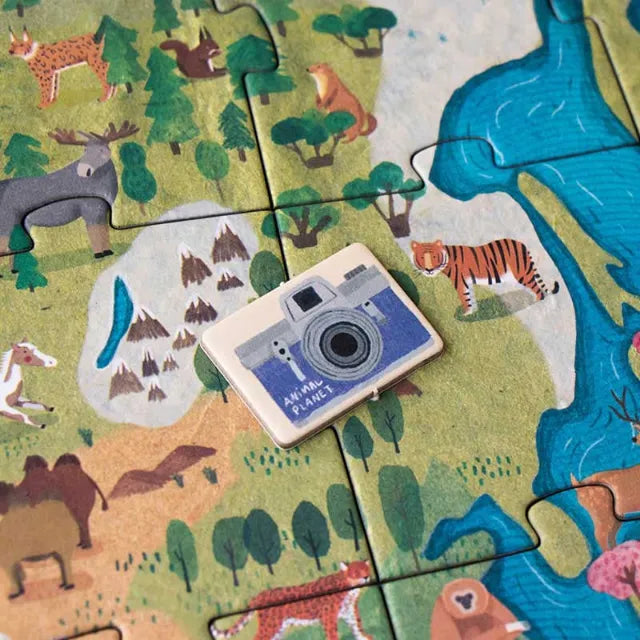 Look & find puzzle: Animal planet 70 pcs, LONDJI