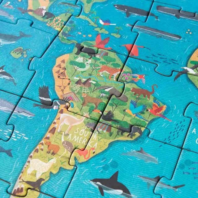 Look & find puzzle: Animal planet 70 pcs, LONDJI