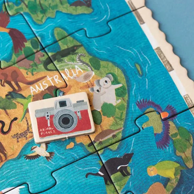 Look & find puzzle: Animal planet 70 pcs, LONDJI