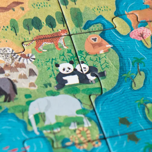 Look & find puzzle: Animal planet 70 pcs, LONDJI