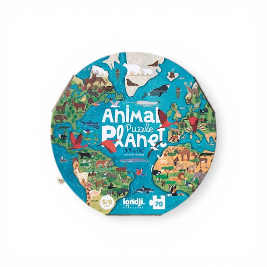 Look & find puzzle: Animal planet 70 pcs, LONDJI