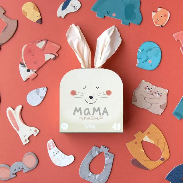 My first 7 puzzles: Mama, LONDJI