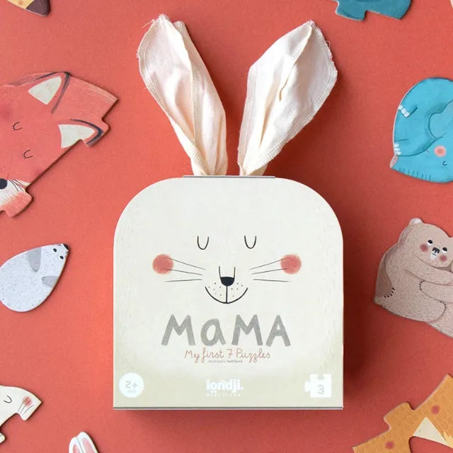 My first 7 puzzles: Mama, LONDJI