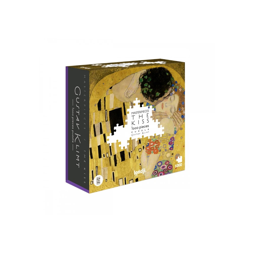 Masterpieces Puzzle: The Kiss Gustav Klimt 1000 pcs, LONDJI